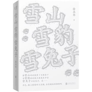 雪山雪豹雪兔子 徐承华著 如何在旅行中富养孩子 一场关于爱冒险与成长的父子之旅 自然教育 纪实文学 正版书籍
