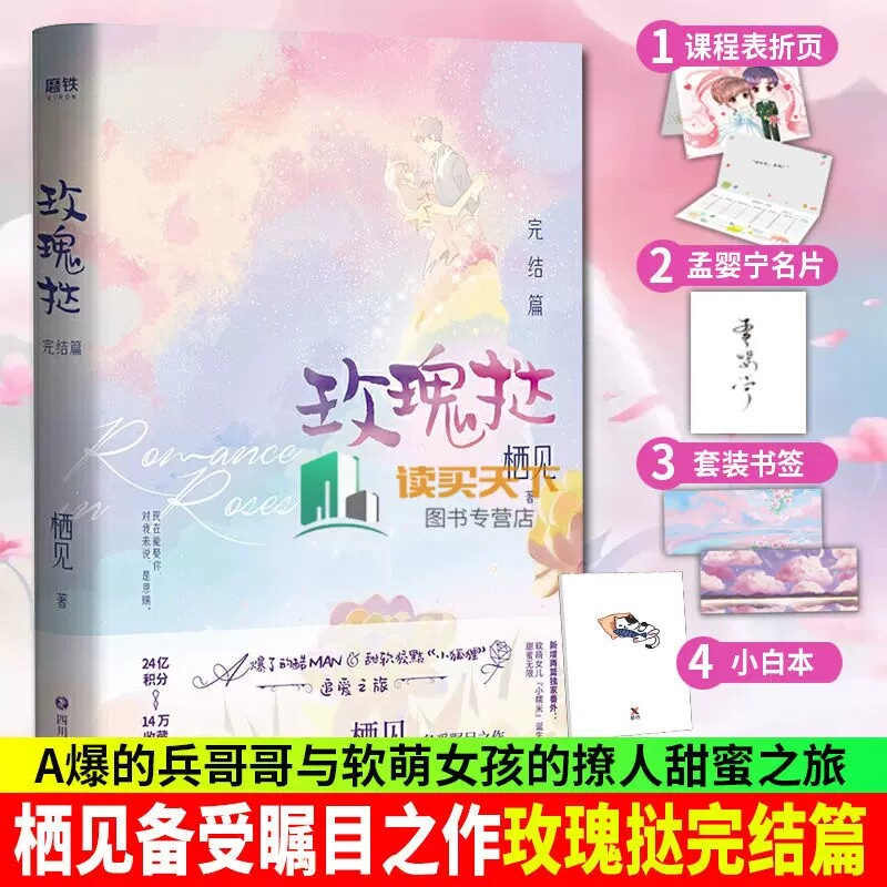 正版包邮  玫瑰挞2 完结篇 栖见著 玫瑰挞小说追爱之旅 晋江文学 都市