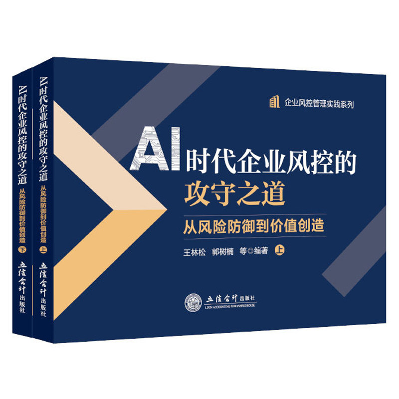 AI时代企业风控的攻守之道:从风险防御到价值创造 王林松 企业风险管理实践系列风控教材书籍正版立信会计出版社