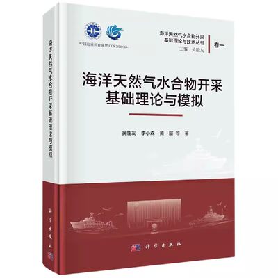 正版 海洋天然气水合物开采基础理论与模拟 吴能友 海洋天然气水合物气田开发工业技术书籍 9787030699183 科学出版社