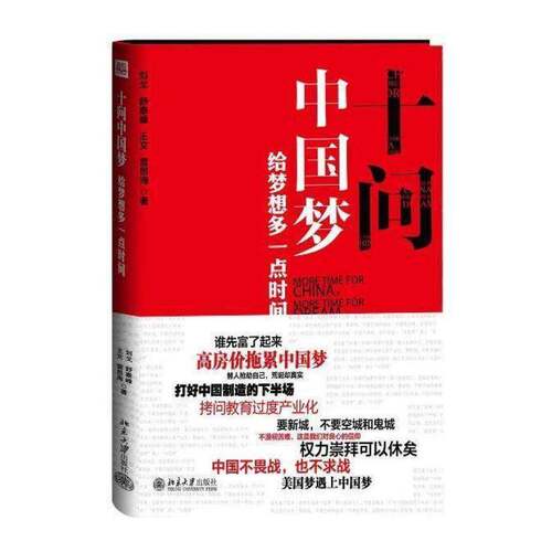 十问:给梦想多一点时间 刘戈  对财经话题感兴趣的读者政经济学政治书籍北京大学出版社