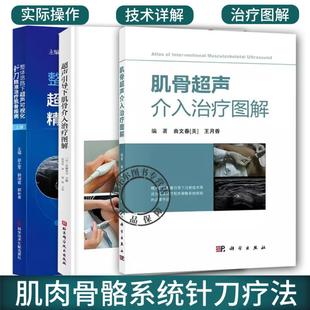 上册 3册 整体思路下超声可视化针刀精准治疗肌骨疾病 肌骨超声介入治疗图解 肌肉骨骼系统针刀疗法 超声引导下肌骨介入治疗图解