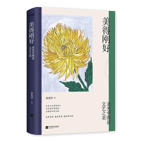 正版包邮 美得刚好 余光中漫谈文艺之美 余光中 文学书籍 江苏文艺出版社 读乐尔畅销书9787559447449