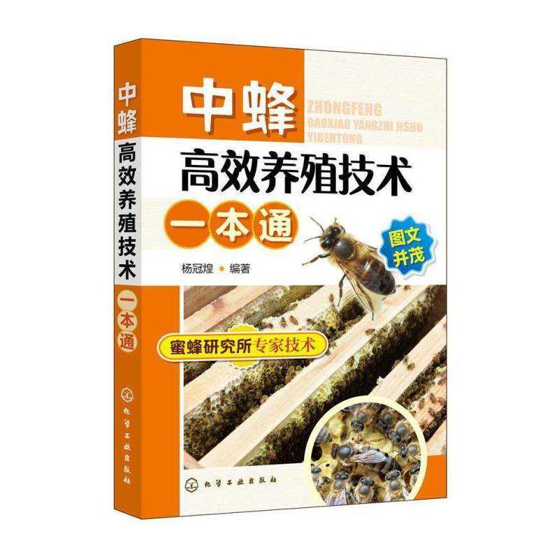 中蜂养殖技术一本通 杨冠煌 中华蜜蜂蜜蜂饲养 农业、林业书籍化学工业出版社