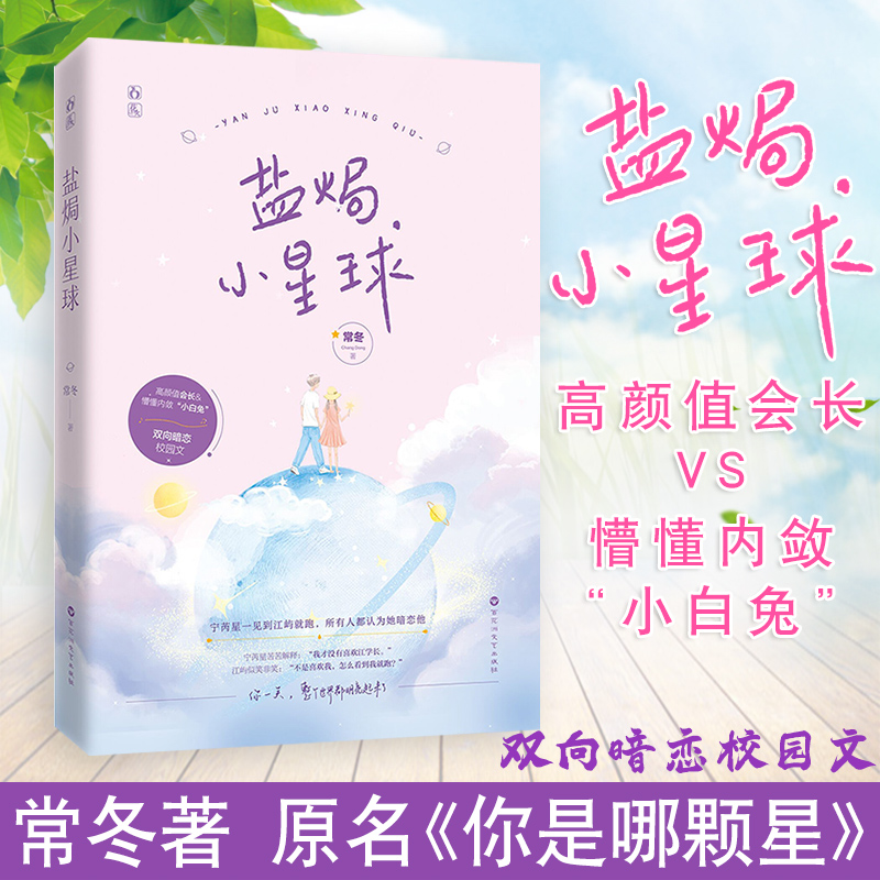 正版新书 盐焗小星球 常冬著 宁芮星一见到江屿跑 所有人都认为她暗恋他 现代都市言情爱情校园甜宠小说 女畅销书 甜宠文 花火