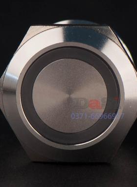 J22-371 R G B红色 自锁 启动 无锁 点动 防水 IP67 不锈钢按钮