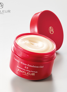 超好用!日本AMPLEUR阿芙乐尔面霜amp奢宠嫩白小红瓶修护保湿亮白