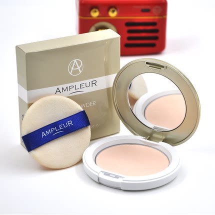 日本阿芙乐尔AMPLEUR高倍防止晒粉饼持久雾面定妆补妆养肤