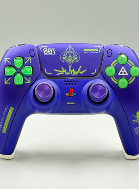 PS5手柄tmr电磁摇杆游戏原装DIY改装手柄ds5二手PC初号机001主题