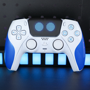 PS5手柄tmr电磁摇杆游戏宇宙机器人限定主题ds5改装无线控制器PC