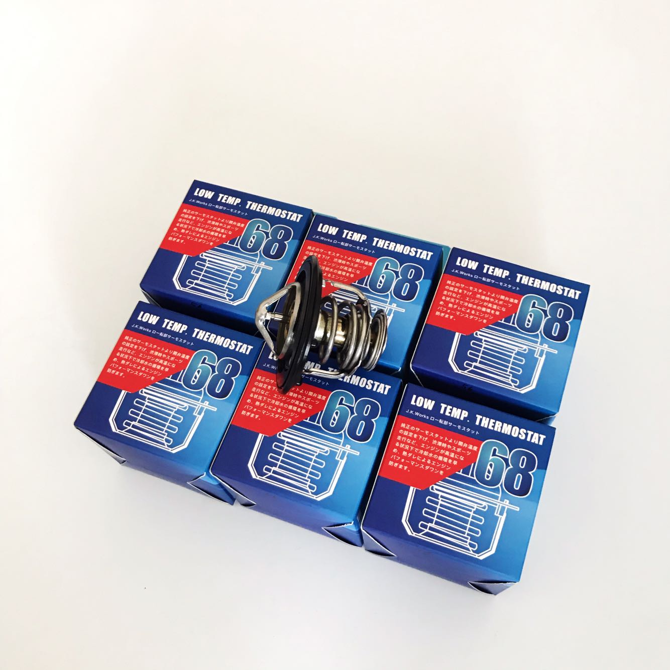 J.K.Works低温水胆改装节温器适用丰田皇冠锐志2GR3GR5GRFJ1GR4.0