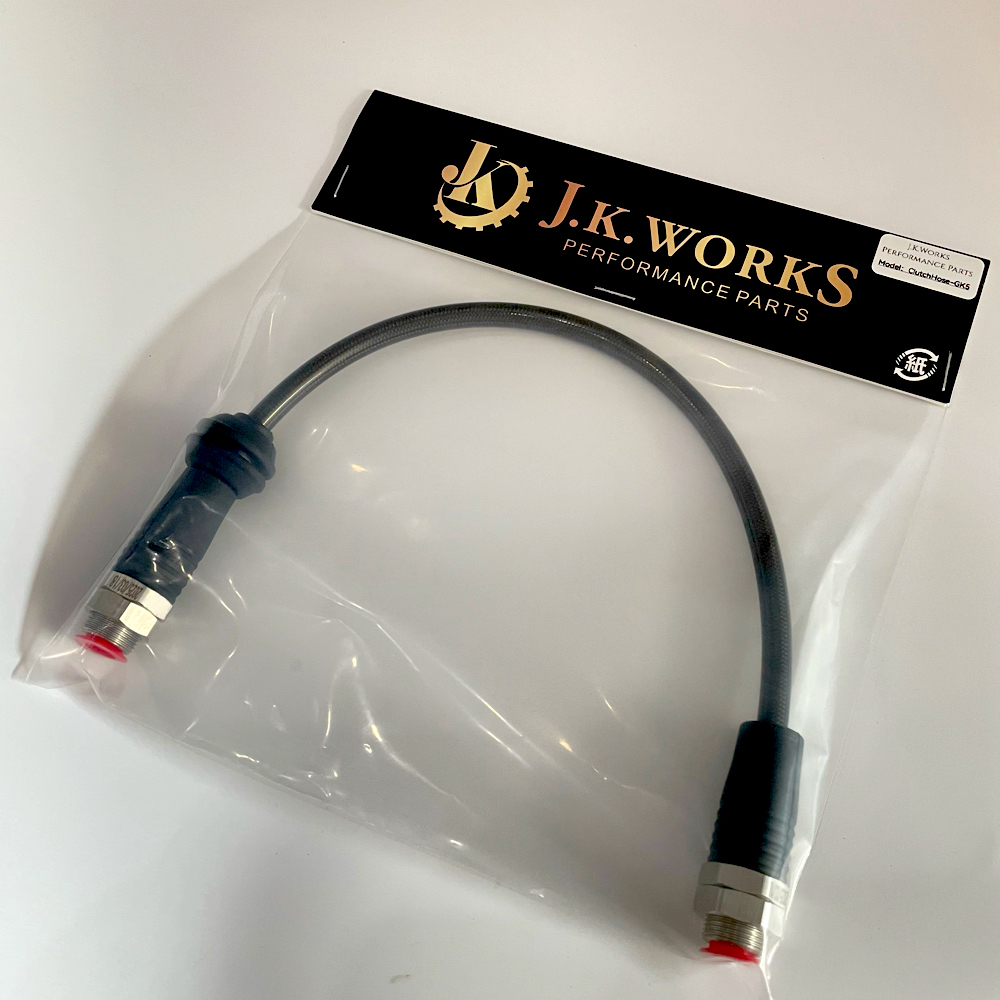 J.K.Works离合器钢喉 适用于飞度GE8GK5改装加强离合油管