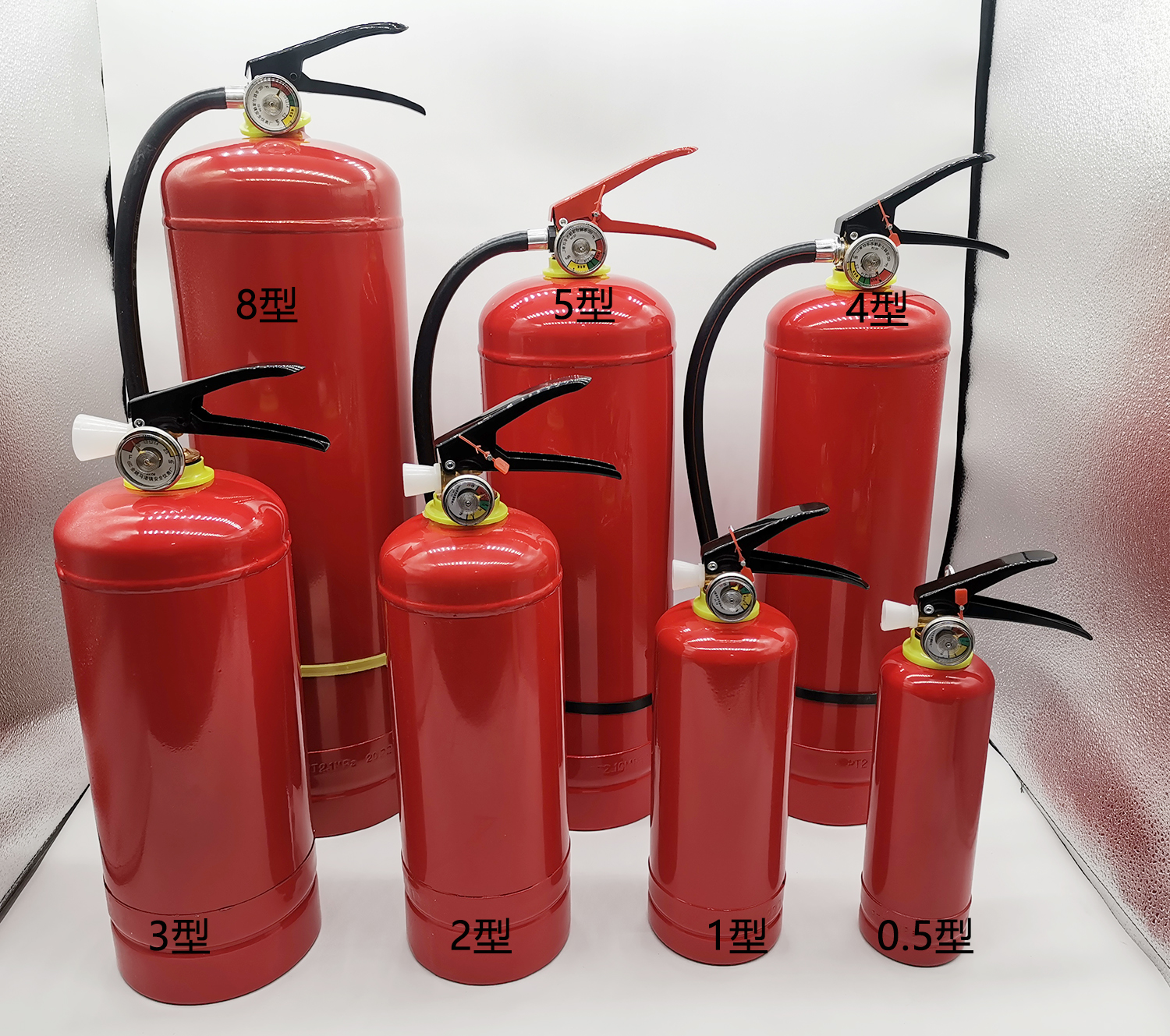 不锈钢手提式干粉灭火器空瓶隆卫