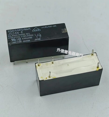 JS24N-K 24VDC 高见泽功率继电器 5脚 24V 拆机检测好 现货