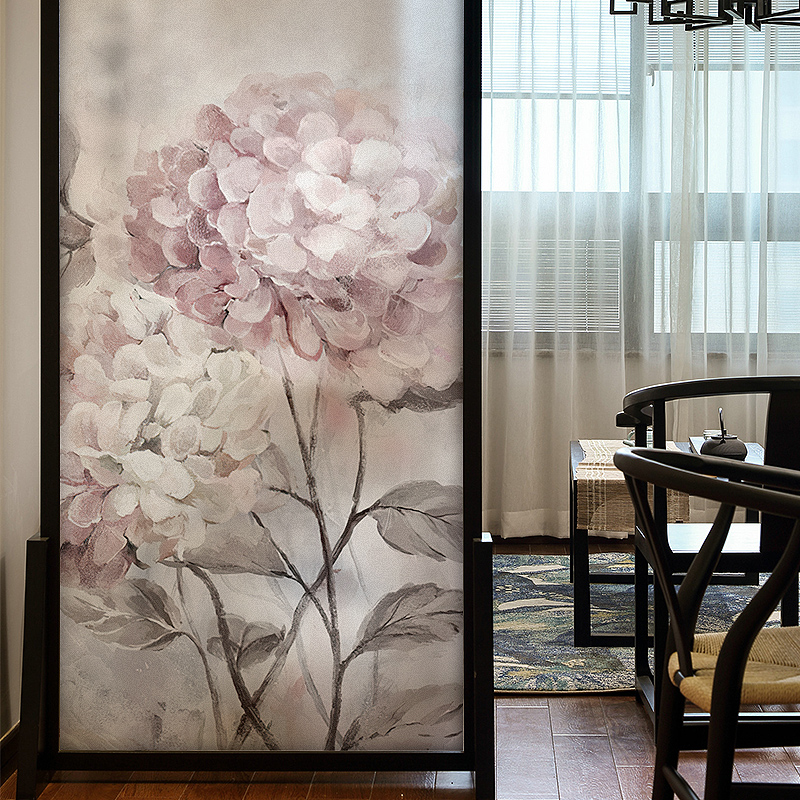 定制卫生间窗户防窥静电磨砂膜浴室装饰玻璃贴纸透光不透明防走光