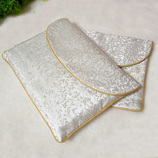 新款加厚经书袋大中小按扣款高品质丝巾羊绒衫旗袍礼品保护收纳袋