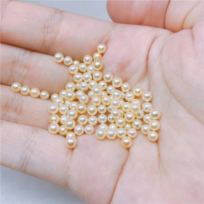 强光akoya海水珍珠裸珠散珠珠宝