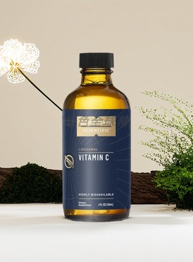 Quicksilver Scientific维生素C - 缓冲液体 120ml【15天内发货】