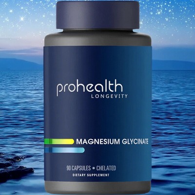 美国ProHealth Magnesium Glycinate 甘氨酸镁 - 90粒胶囊