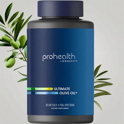 ProHealth UltimateOlive Oil橄榄油+90粒软胶囊橄榄苦苷多酚