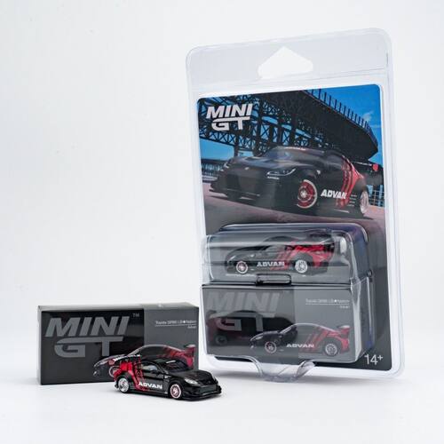 MINI GT 1:64 #1173 丰田Toyota GR86 LB ADVAN涂装 合金车模