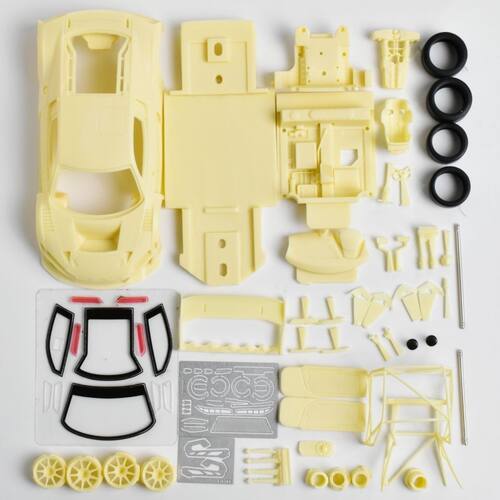 build drive 1:43 奥迪 R8 树脂汽车模型 拼装 手工 民用