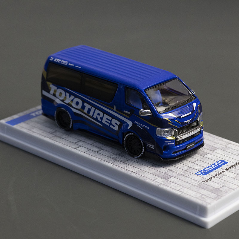 Tarmac Works 1:64 Toyota 海狮 宽体 ToyoTires合金车模
