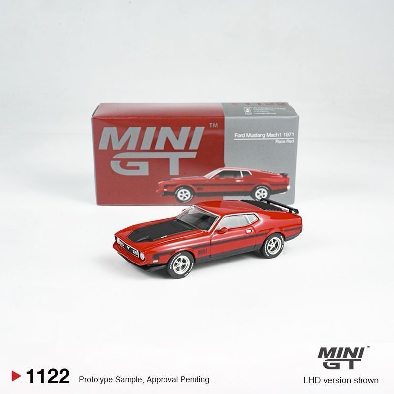 MINI GT 1:64 福特 Ford Mustang Mach1 1971 合金车模 #1122