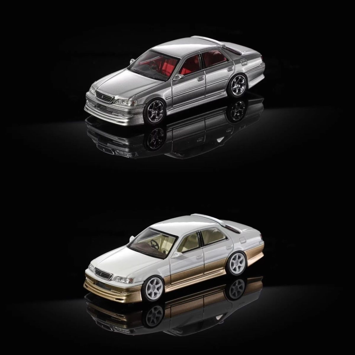 MORTAL 1:64 基先达 CRESTA 丰田 JZX100 合金汽车模型收藏摆件图片