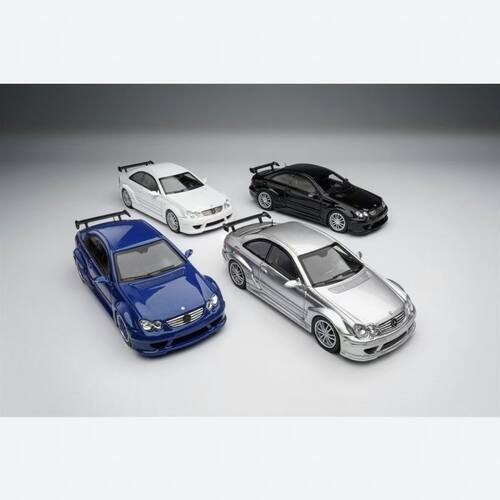 现货 FM 1:64 奔驰CLK DTM AMG 梅赛德斯 合金汽车模型Fine model