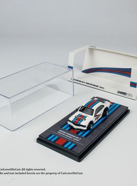 INNO 1:64 马自达SAVANNA RX3马提尼赛车涂装白色条纹合金模型车