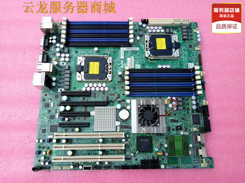 全新原装超微X8DA6  PCI-X插槽 图形工作站医疗主板 实物拍摄