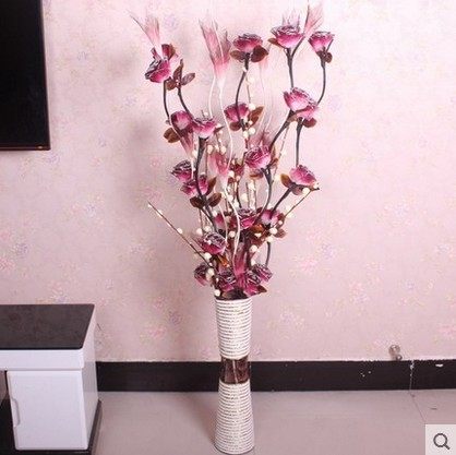 结婚专用叶脉装饰客厅包邮干花