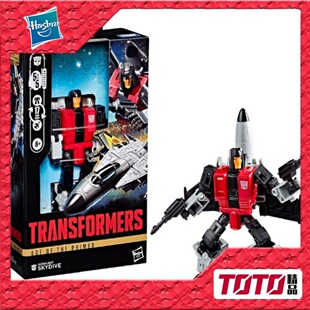 孩之宝 变形金刚玩具 领袖纪元天尊世代 大无畏D级 俯冲