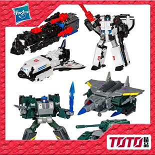 孩之宝 变形金刚玩具 传世联合 L级 冲天炮 过充  闪电大火车限定