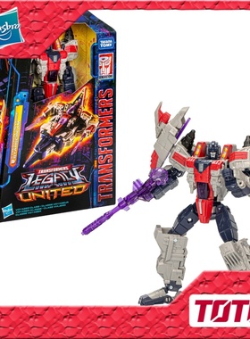 孩之宝 变形金刚玩具传世联合 银河之力C版 宇宙 V级红蜘蛛