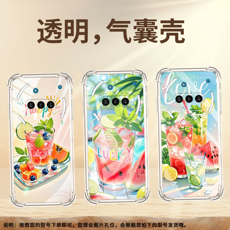 适用NothingPhone3A手机壳Phone3防摔夏天冰饮气囊壳Phone3APro中国风NothingPhoneCMF2Pro时尚保护套