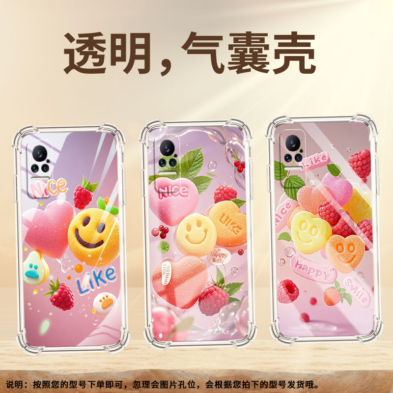 适用小米Civi手机壳XiaomiCC9Pro彩色软糖小米Note10Pro全包边小米MIX4气囊壳小米Civi3中国风硅胶保护套