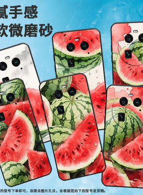 适用OPPOFindX6手机壳A2Pro商务美味的西瓜全包边0pp0A98细外壳FindX2耐磨OPPOFindX5Pro硅胶PHZ110保护套