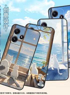 适用小米PocoM7Pro手机壳M4耐磨21091116AG轻薄XiaomiPOCOM5s小白猫M6防摔23076PC4BI个性M6Plus保护套