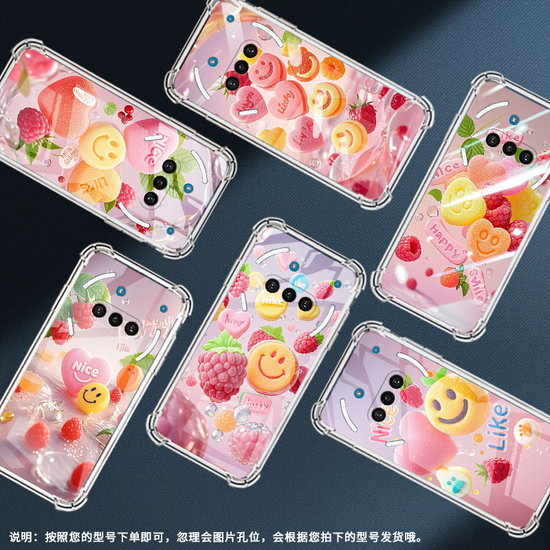 适用NothingPhoneCMF2Pro手机壳Phone3APro防摔彩色软糖气囊壳Phone3A中国风NothingPhone3硅胶保护套