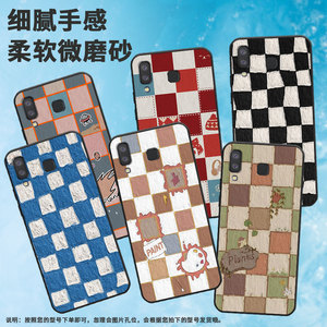 适用三星c7手机壳a7/a8+(2018)/a750全包边j6prime中国风a01core卡通c9商务a11潮流m01core新款m11欧版高级感