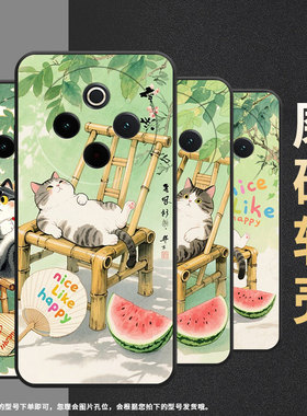 适用vivoY100手机壳Y78Plus全包边V2271A纯黑色viviY200Pro硅胶Y300Pro+耐磨夏日清新绿vivoY300Plus保护套