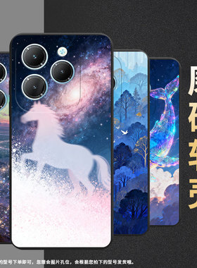 适用oppof31pro+国外版气囊手机壳oppof31pro手机壳0pp0a6pro四角防摔oppof31硅胶男女款宁静森林保护套