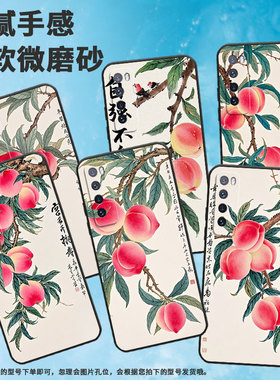 适用华为nova2手机壳HWI-AL00耐磨nova3软壳HUAWEInova5Pronova5水彩桃子WLZ-AL10保护套nova青春版硅胶