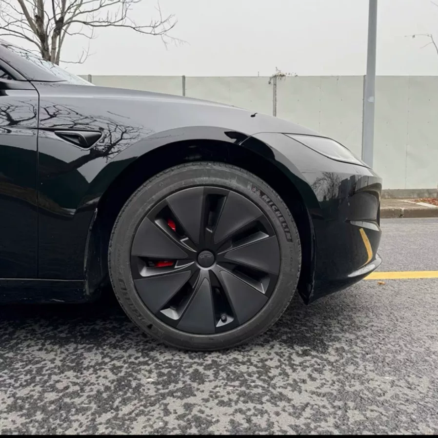 适用于24款特斯拉Model3焕新版轮毂盖18寸轮毂盖轮毂罩  车轮盖