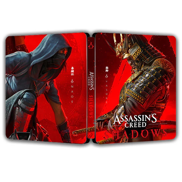 游戏 刺客信条 影 游戏铁盒 无光碟 适用PS4/PS5
