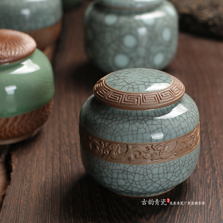 小号茶缸包装盒手工迷你密封罐