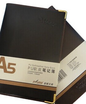 金辉 JH-22162 A5笔记本 软皮面日记本 记事本 厚22K-160页