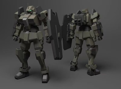 酋长大陆SM06拼装模型